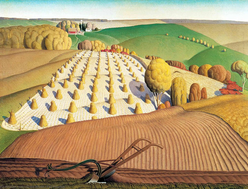 Syksyn työ - Grant Wood