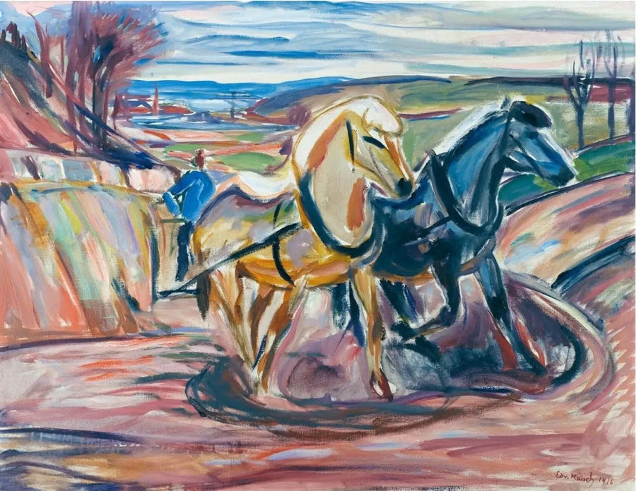 Kevätkynnöt - Edvard Munch