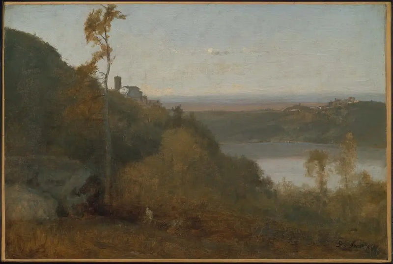 Nemi-järvi - George Inness