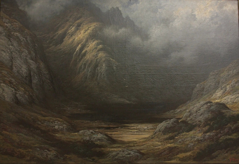 Loch Skotlannissa myrskyn jälkeen - Gustave Doré