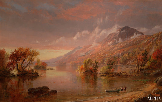 Lac George - Jasper Francis Cropsey - Reproductions de tableaux et peintures haut de gamme
