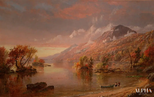 Lac George - Jasper Francis Cropsey - Reproductions de tableaux et peintures haut de gamme