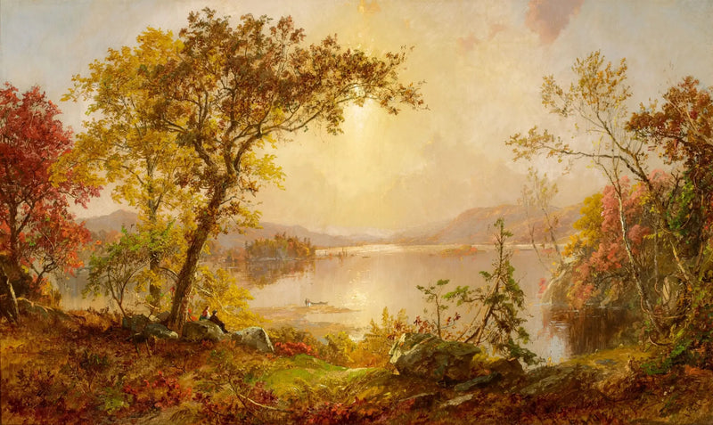 Lac Greenwood, Syksy Hudsonilla - Jasper Francis Cropsey