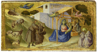 L’Adoration des bergers - Taddeo Gaddi - Alpha Reproduction