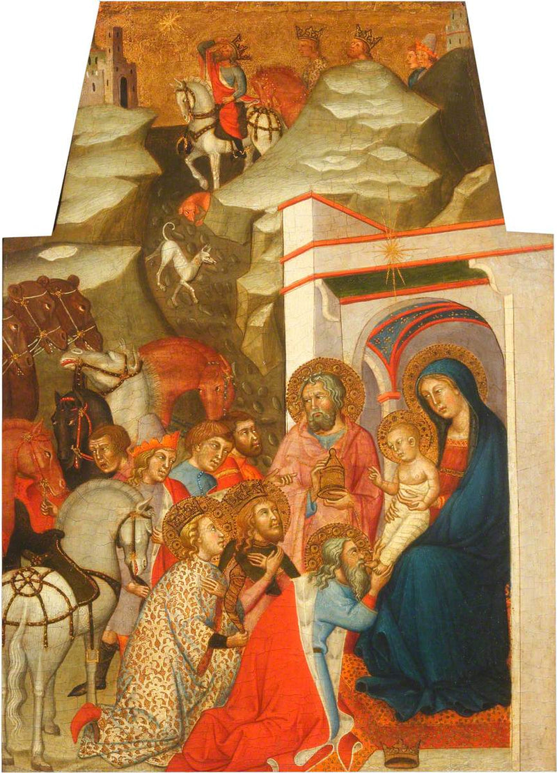 Magien ylistys - Bartolo di Fredi
