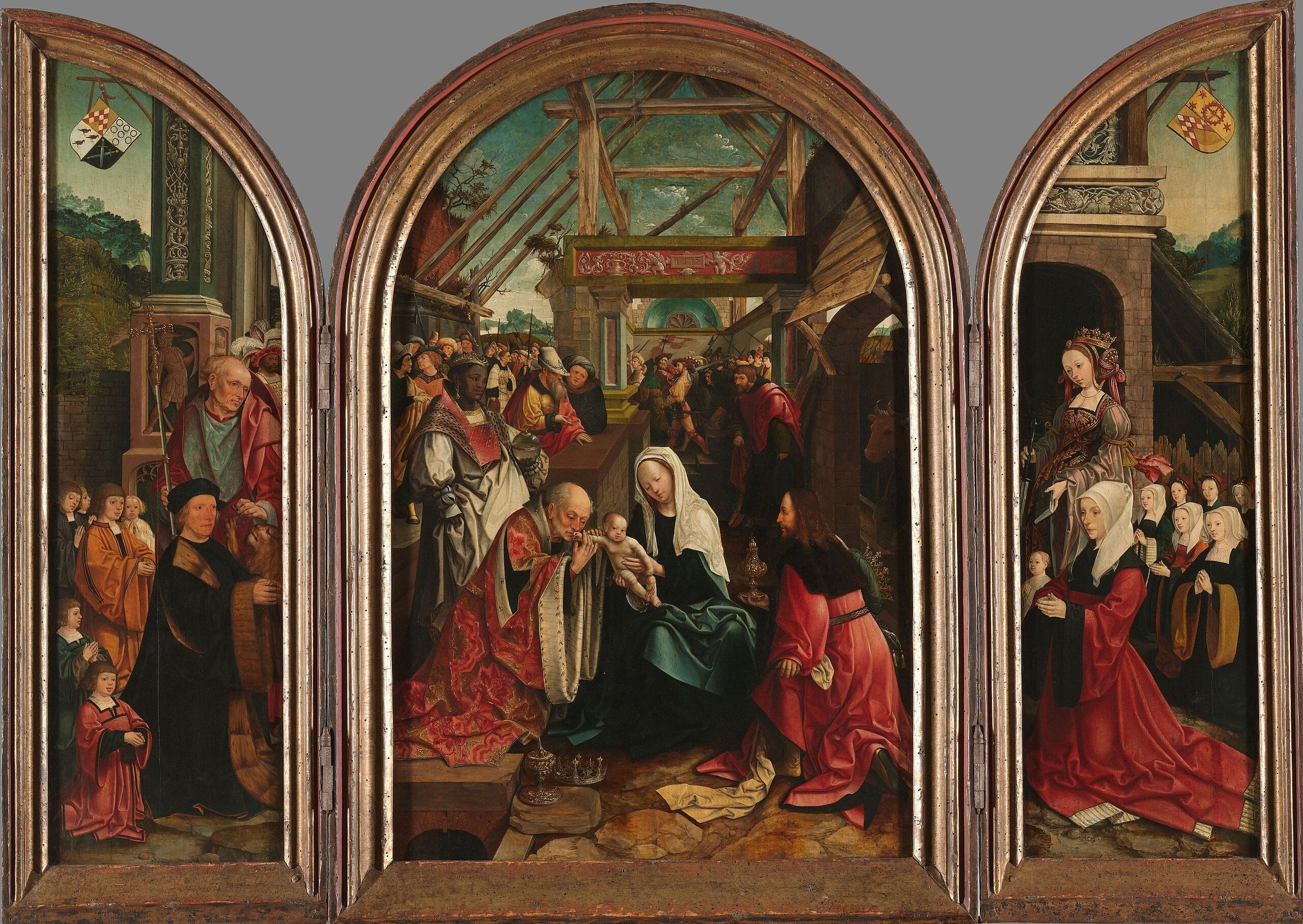 L’Adoration des mages - Jacob Cornelisz van Oostsanen - Alpha Reproduction
