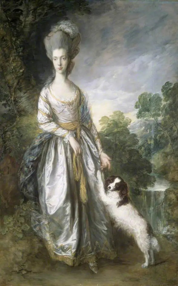 Lady Brisco (kuollut 1822) - Thomas Gainsborough