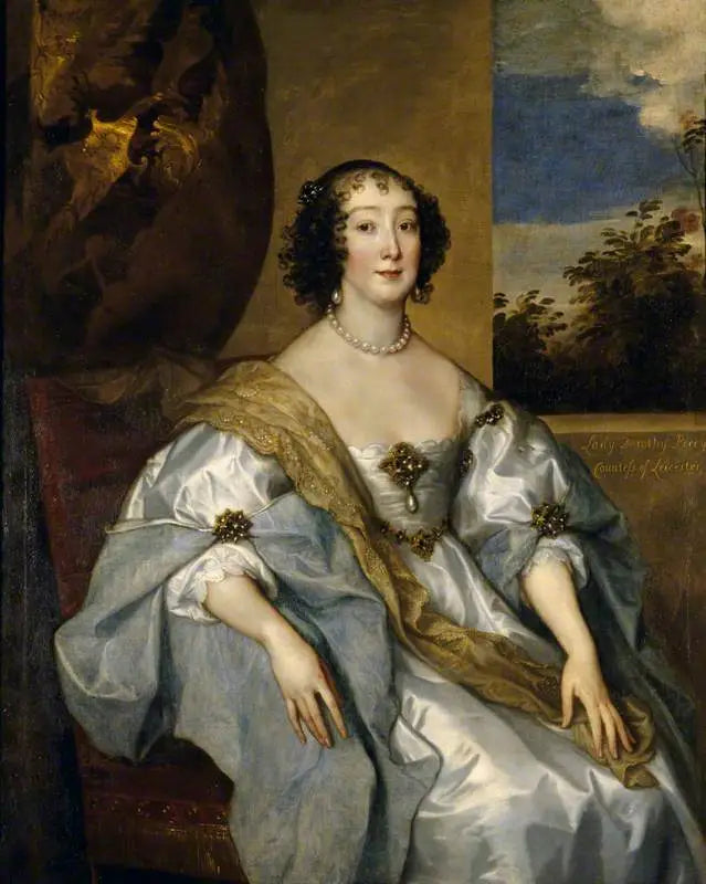 Lady Dorothy Percy, kreivitär Leicester (1598-1659) - Antoine van Dyck