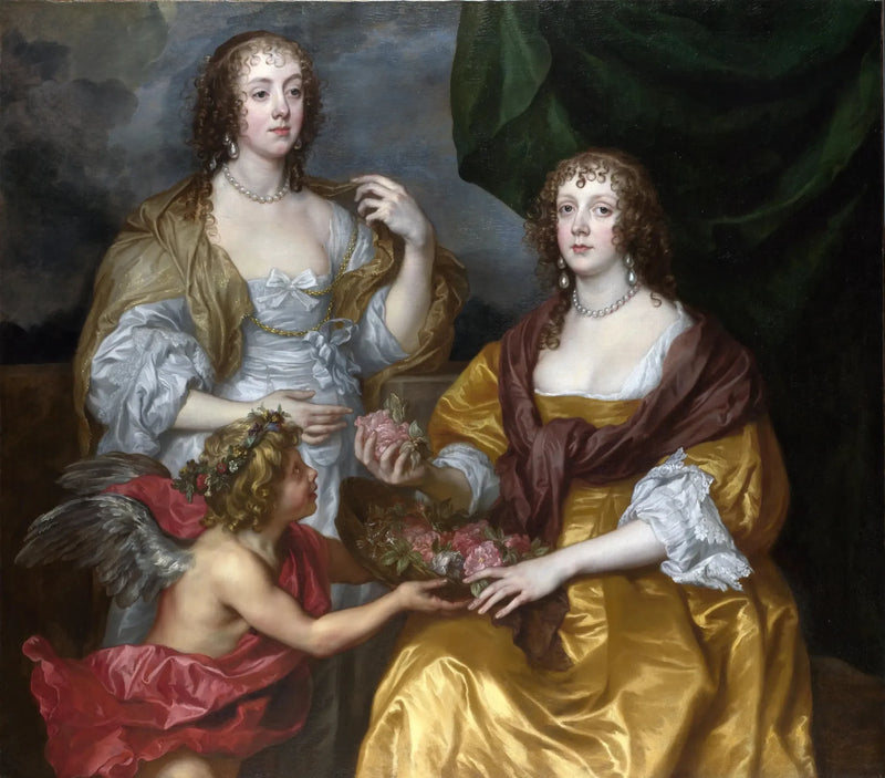 Lady Elizabeth Thimbelby ja hänen sisarensa - Antoine van Dyck