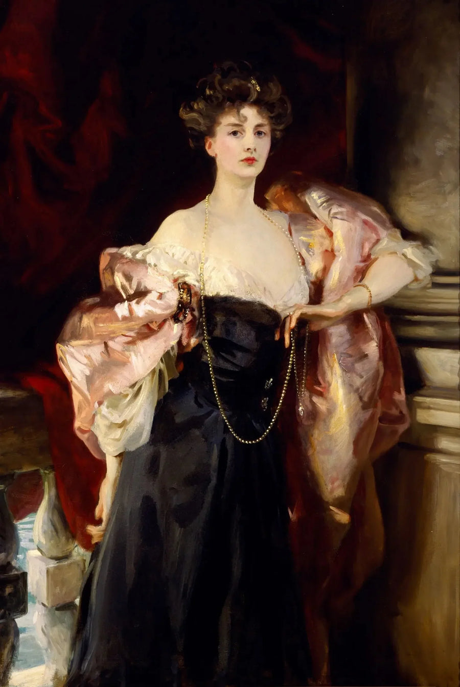 Lady Helen Vincent, Abernonin viscountess - John Singer Sargent