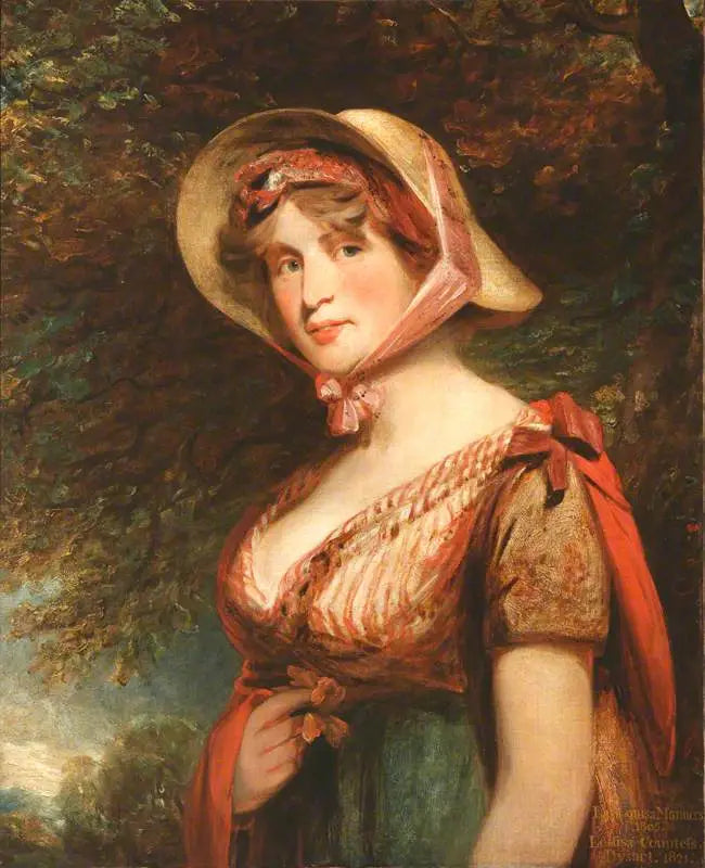 Lady Louisa Tollemache, Dysartin kreivitär (1745-1840) (John Hoppnerin mukaan) - John Constable