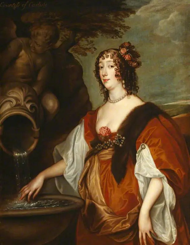 Lady Lucy Percy, comtesse de Carlisle (1599 - 1660) - Antoine van Dyck image 1 reproduction artisanale de tableau