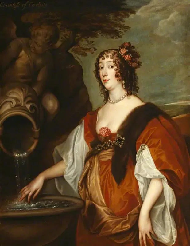 Lady Lucy Percy, kreivitär de Carlisle (1599 - 1660) - Antoine van Dyck