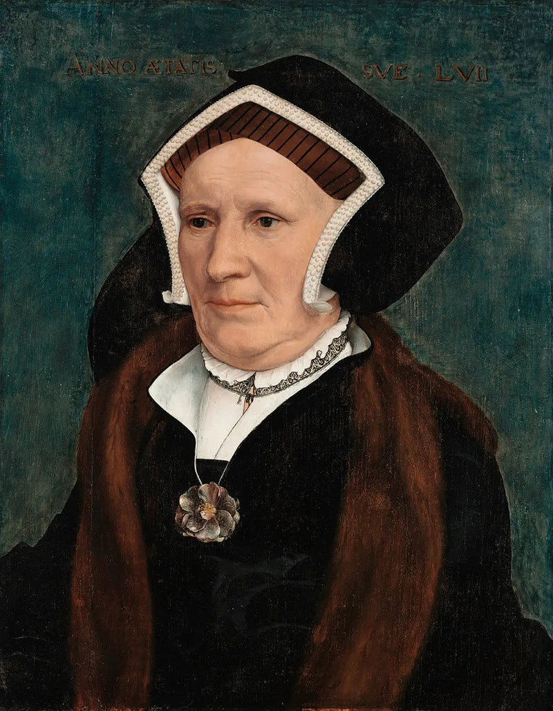 Lady Margaret (Bacon) Butts - Hans Holbein nuorempi