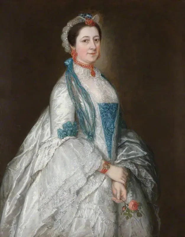 Lady Margaret Downing, puoliso Sir Jacob Downing, 4. paroni - Thomas Gainsborough