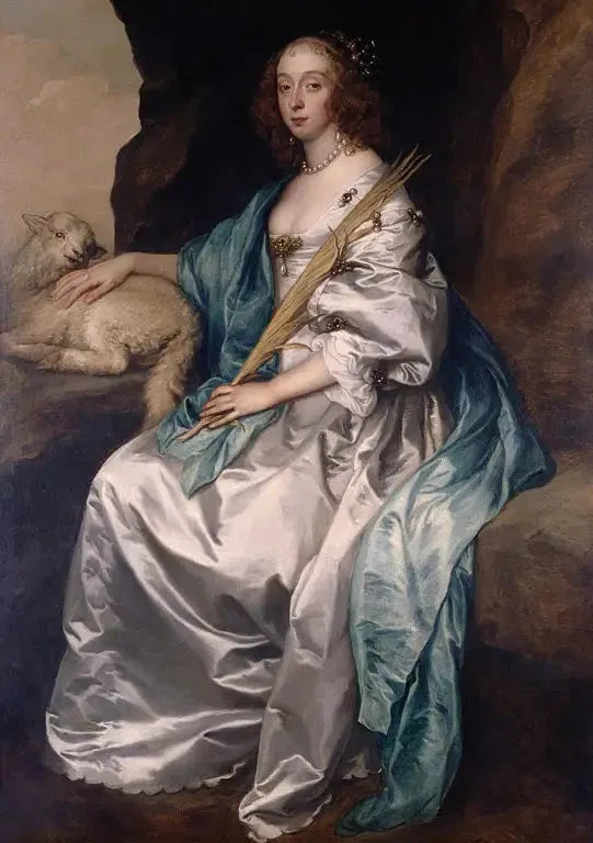 Lady Mary Villiers, herttuatar de Richmond ja Lennox (1622-1685) - Antoine van Dyck