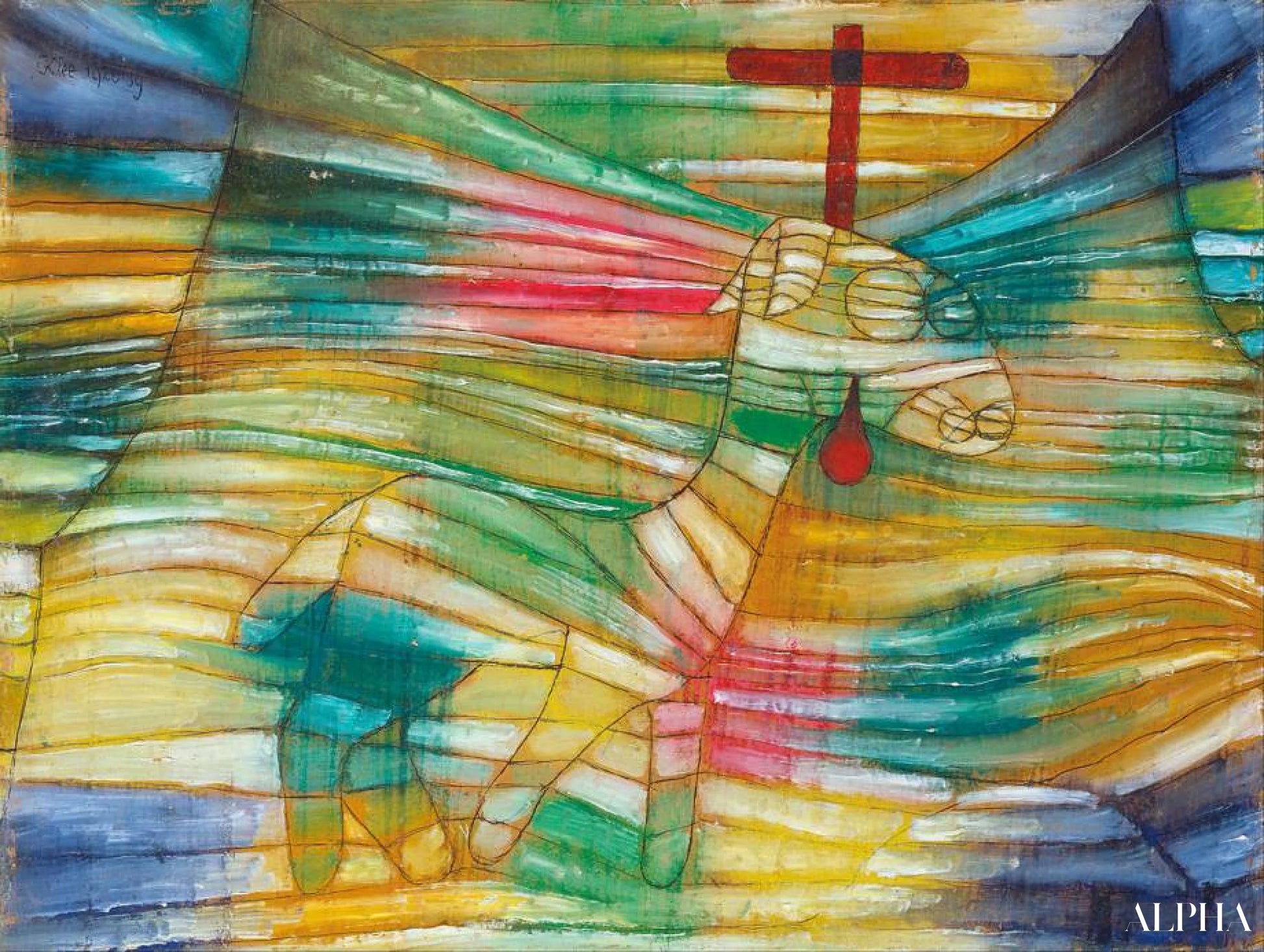 lammaskuva - Paul Klee - Korkealaatuiset taulujen ja maalauksien reproduktiot