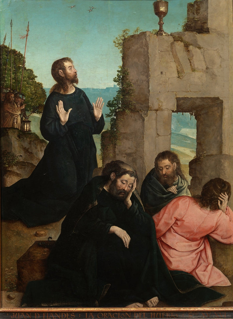 Ahdistus puutarhassa - Juan de Flandes