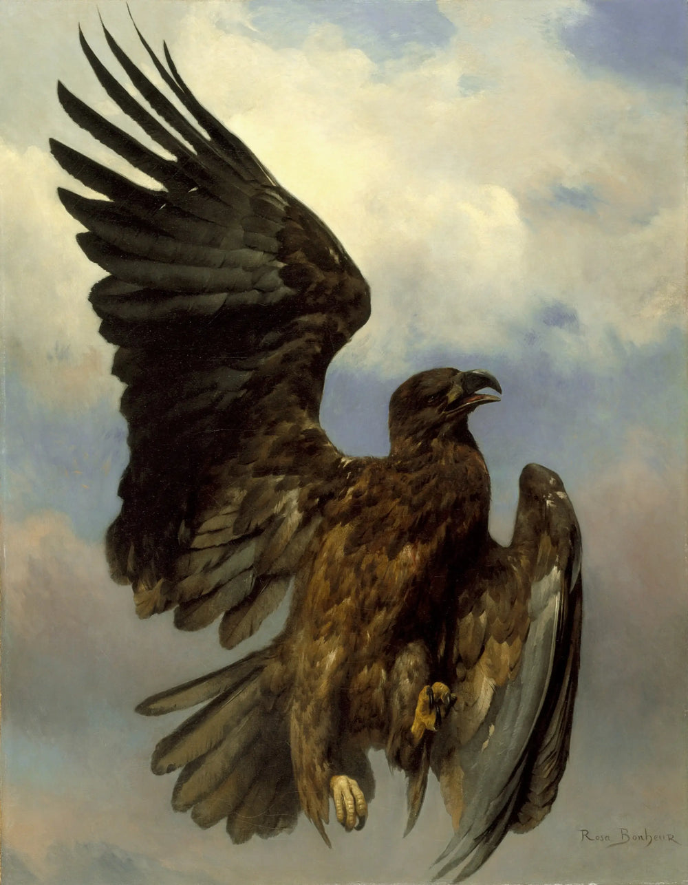 L’Aigle blessé - Rosa Bonheur - Alpha Reproduction