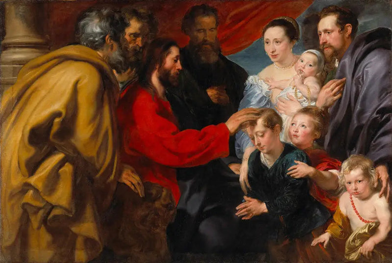 Antakaa lasten tulla minun luokseni - Antoine van Dyck