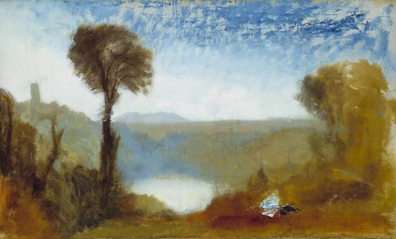 Nemi-järvi - J. M. W. Turner