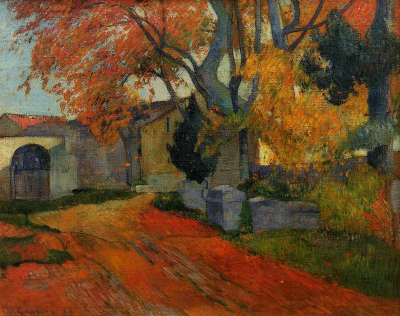 Alyscampsin kuja - Paul Gauguin