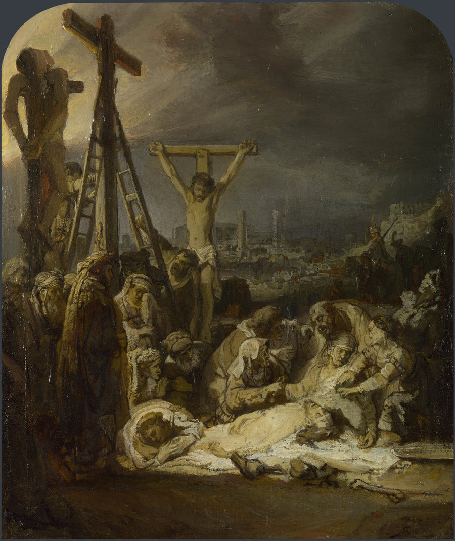 Kristuksen kuollut ruumis - Rembrandt