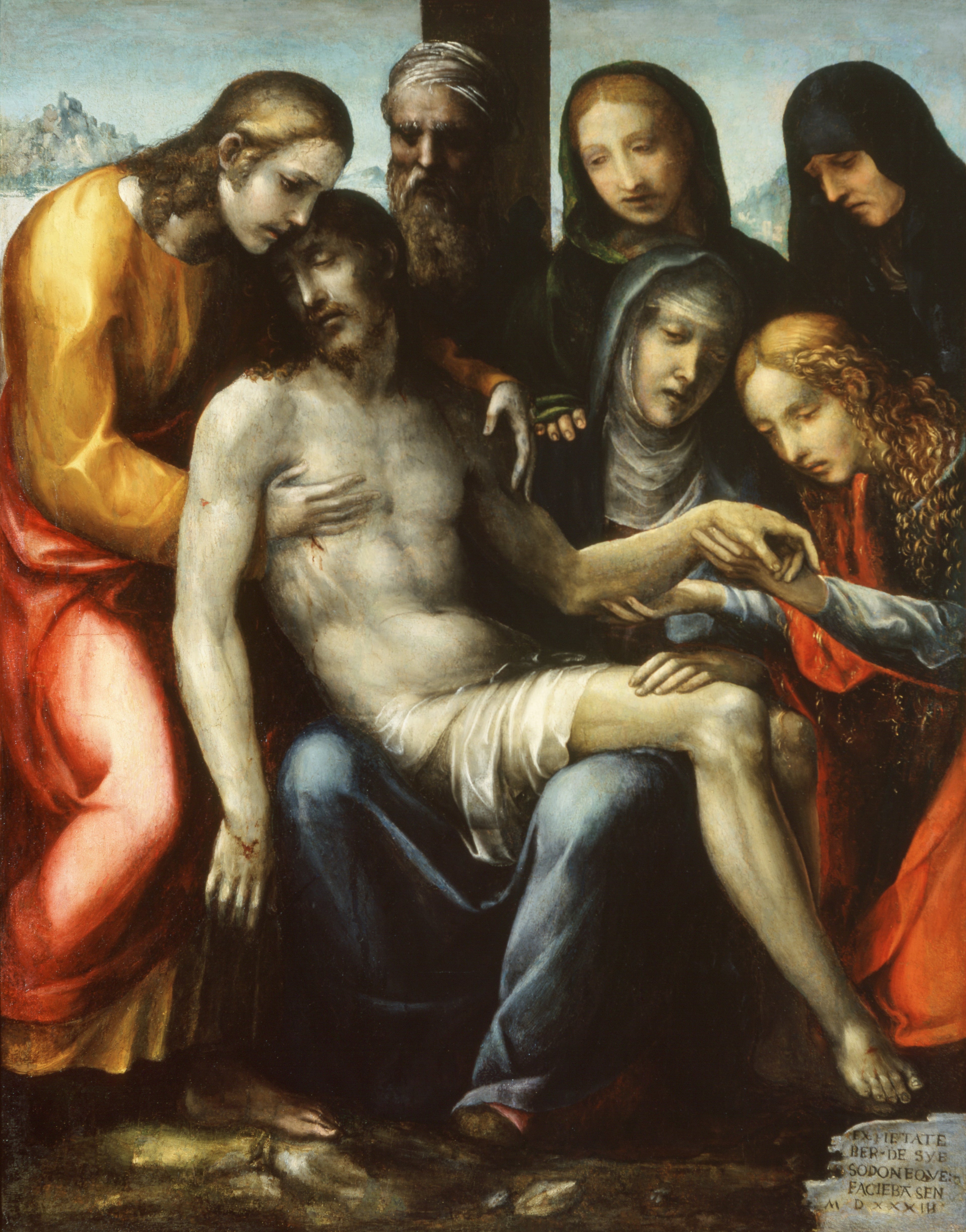 Lamentation du Christ - Il Sodoma (Giovanni Antonio Bazzi) - Alpha Reproduction