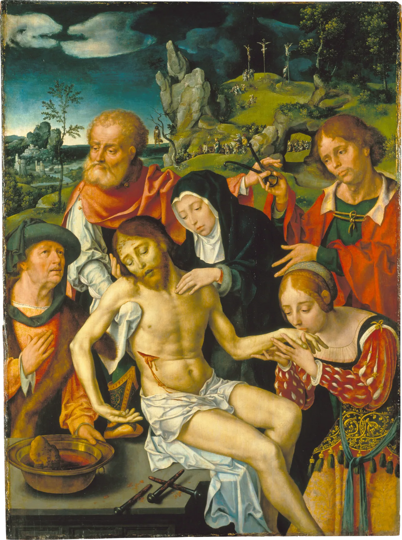 Kristuksen nyyhkytys - Joos van Cleve