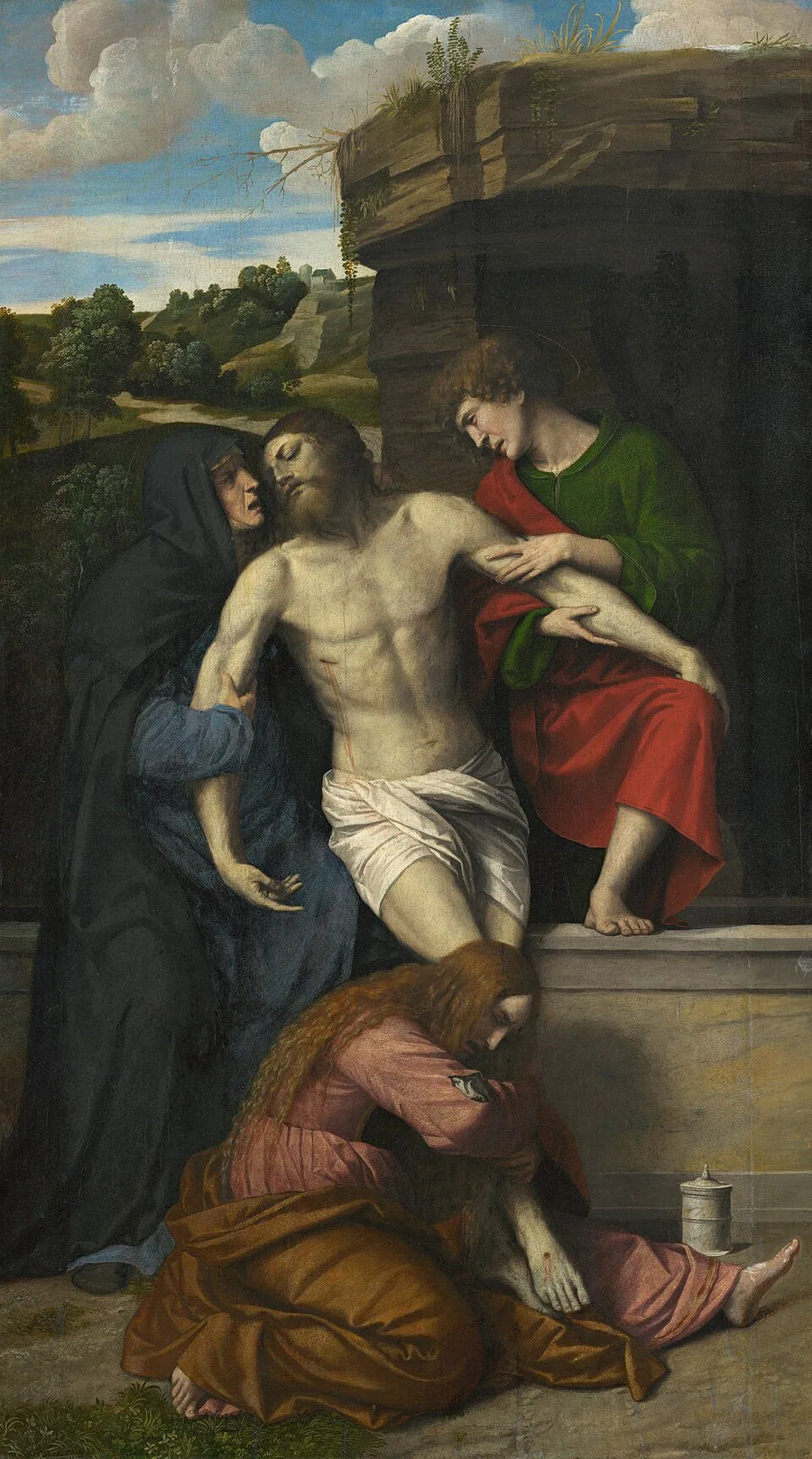 Kristuksen kuoleman surunvalitus - Alessandro Bonvicino