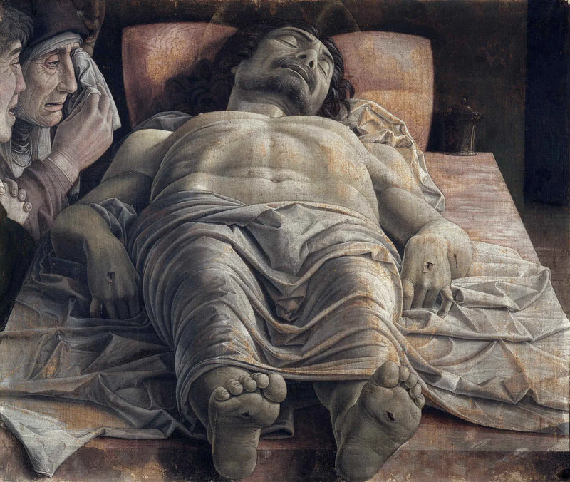 Kristuksen kuoleman surunvalitus - Andrea Mantegna