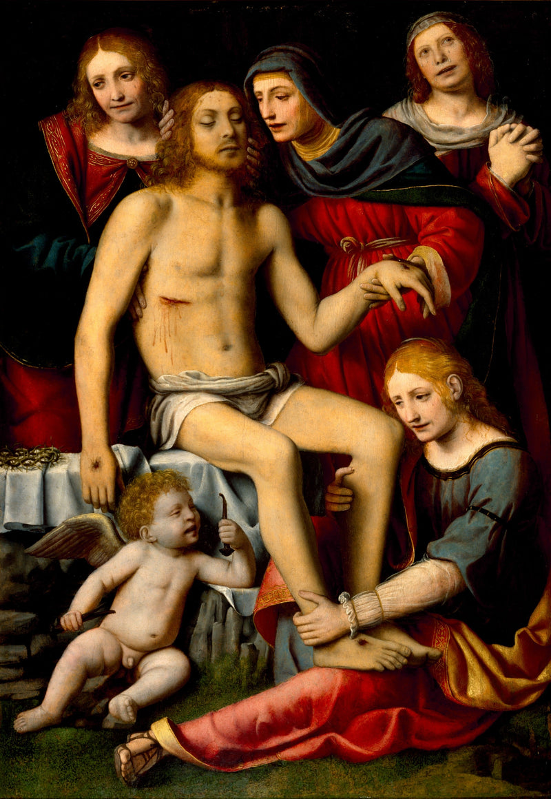 Kristuksen kuoleman surulaulu - Bernardino Luini