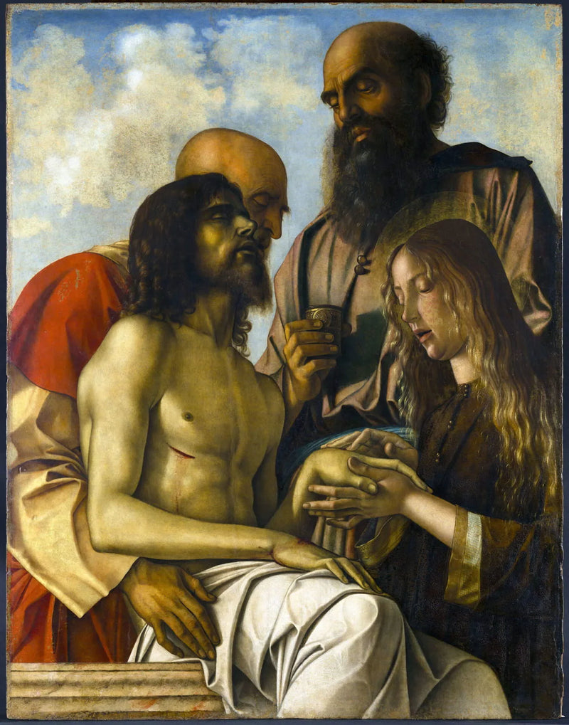 Kristuksen kuolleen ruumiin surunvalitus - Giovanni Bellini