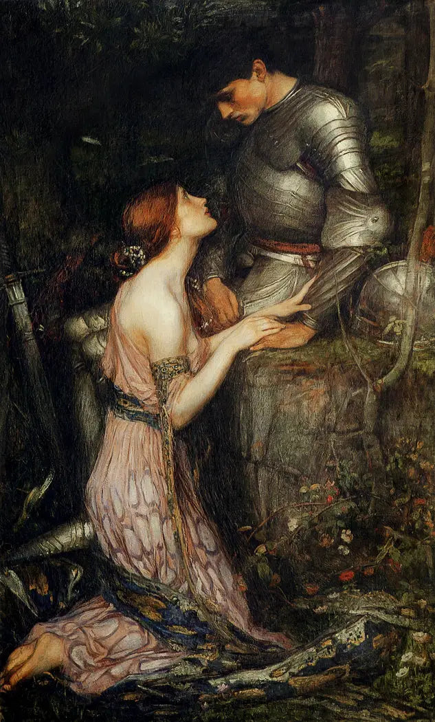 Lamia ja sotilas - John William Waterhouse