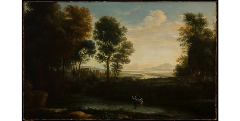 Rakkaus ja Psyche - Claude Lorrain