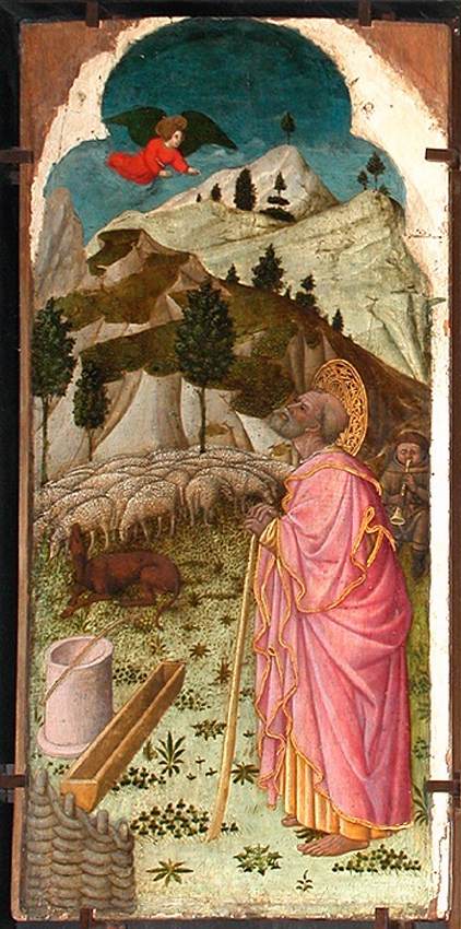 Enkelin ilmestyy Joachimille - Giovanni Francesco da Rimini