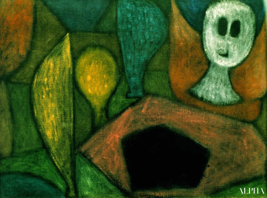 L'ange de la mort - Paul Klee - Reproductions de tableaux et peintures haut de gamme