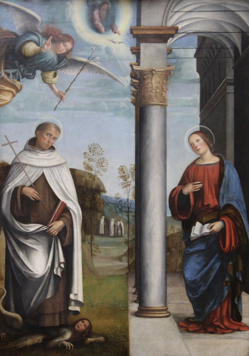 Väläytys Pyhän Albertin karmeliittisairaan kanssa - Francesco Francia