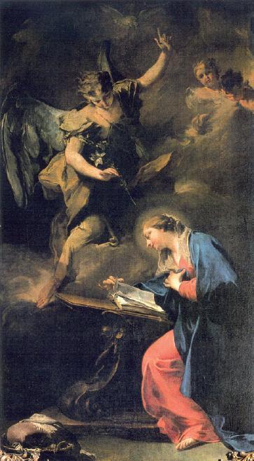 L’Annonciation - Giovanni Battista Pittoni - Alpha Reproduction