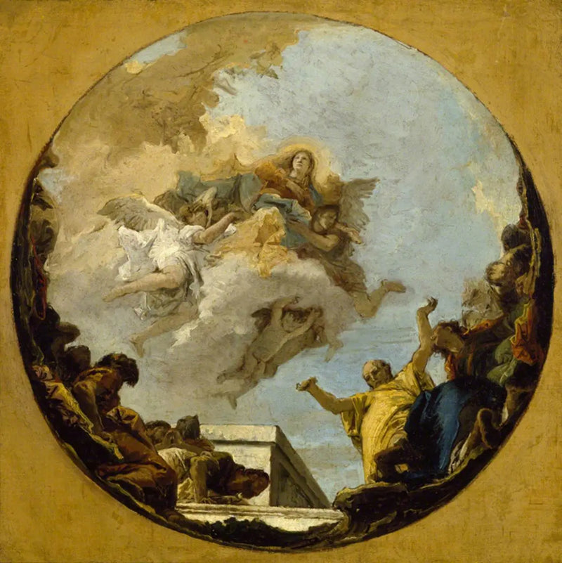 Neitsyt Marian taivaanastuminen - Giovanni Battista Tiepolo