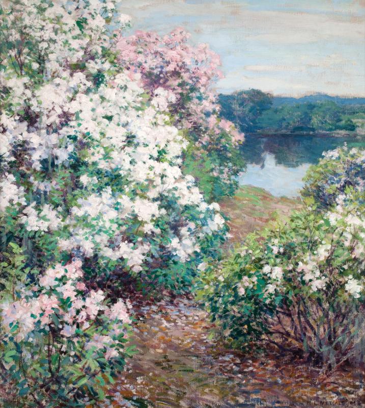 Vuoristojen laakeri - Willard Metcalf