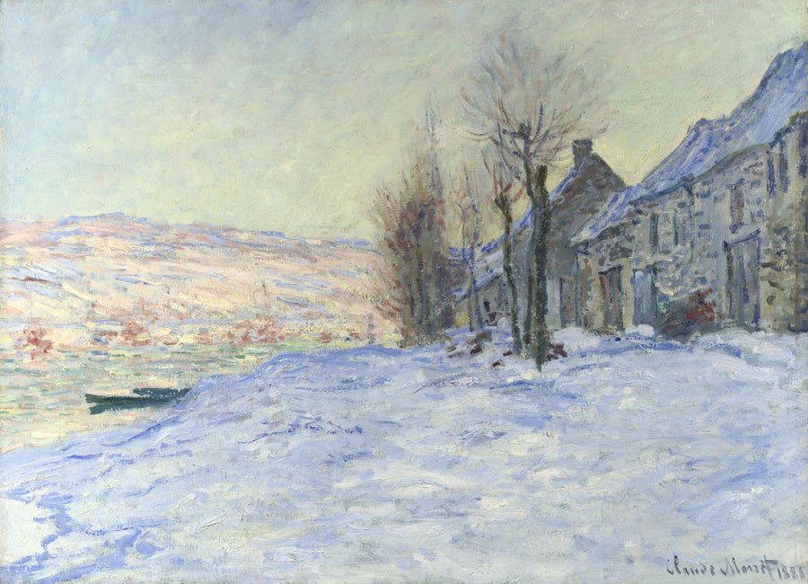 Lavacourt lumen alla W511 - Claude Monet