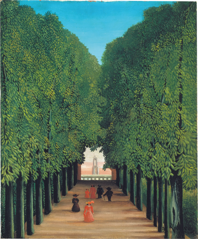 Saint-Cloudin puistokatu - Henri Rousseau