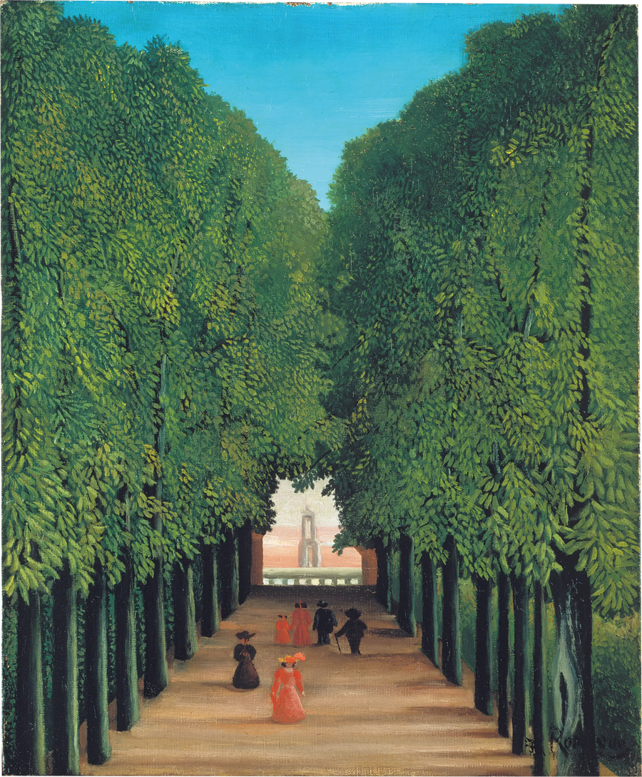 Saint-Cloudin puistokatu - Henri Rousseau