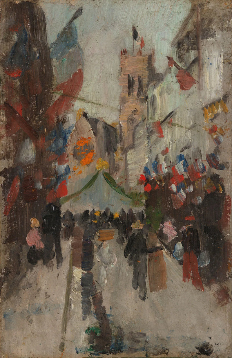 14. heinäkuuta – Dieppe – Frits Thaulow