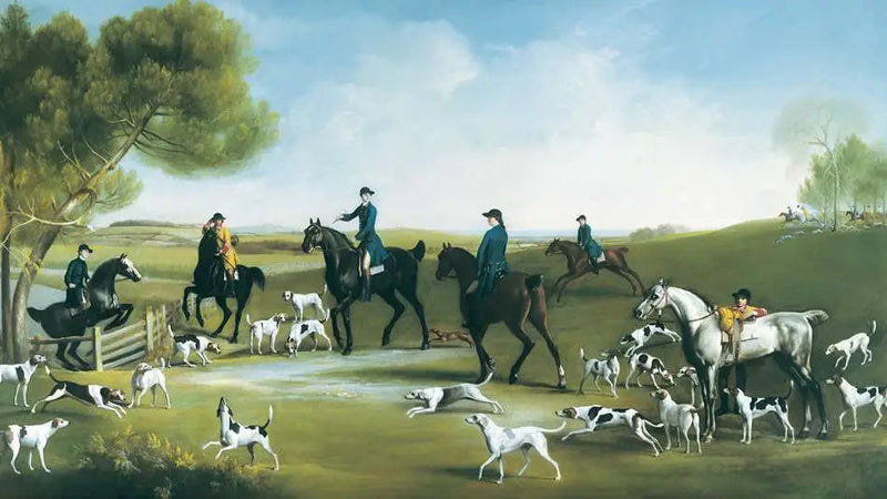 Richmondin 3. herttua Charltonin metsästys - George Stubbs
