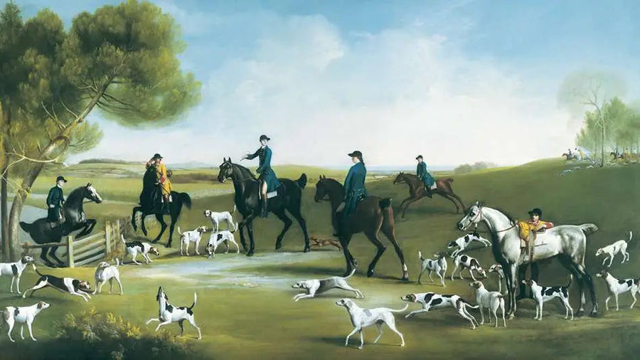 Richmondin 3. herttua Charltonin metsästys - George Stubbs