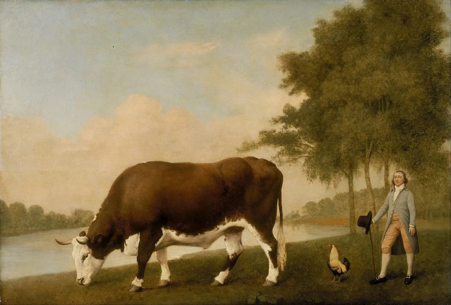 Lincolnshiren härkä - George Stubbs