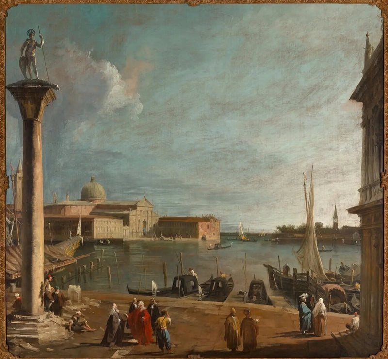 San Marco -lahti San Giorgio Maggiore - Canaletto