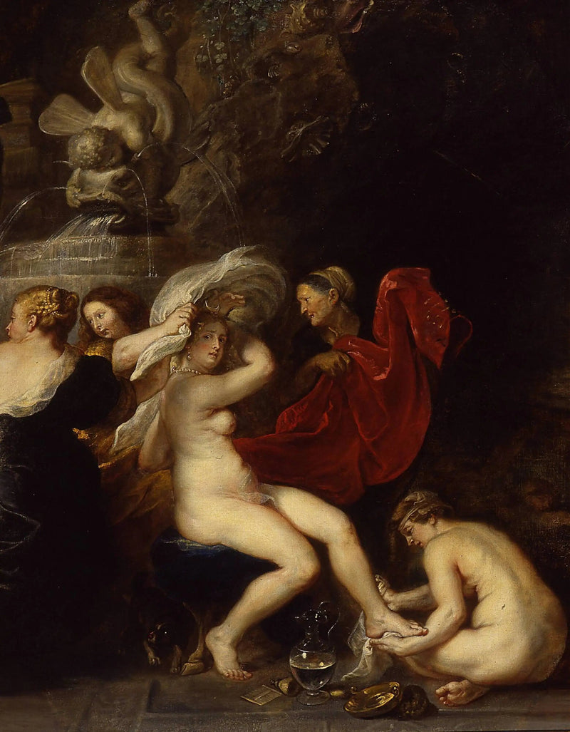 Dianen kylpy - Peter Paul Rubens